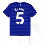 Baby Fußballbekleidung Everton Michael Keane #5 Heimtrikot 2025-26 Kurzarm (+ kurze hosen)